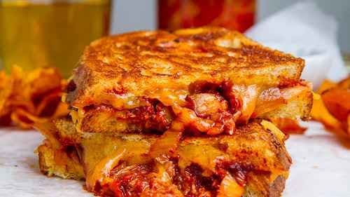 South Philly Grilled Cheese Sandwich