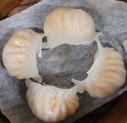 61. Crystal Shrimp Dumpling (4 Pcs)