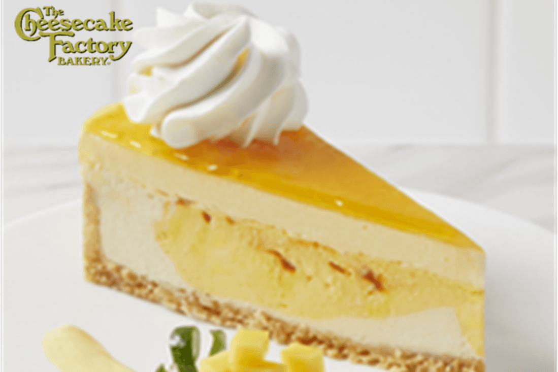 Mango Key Lime Cheesecake (1 pc)