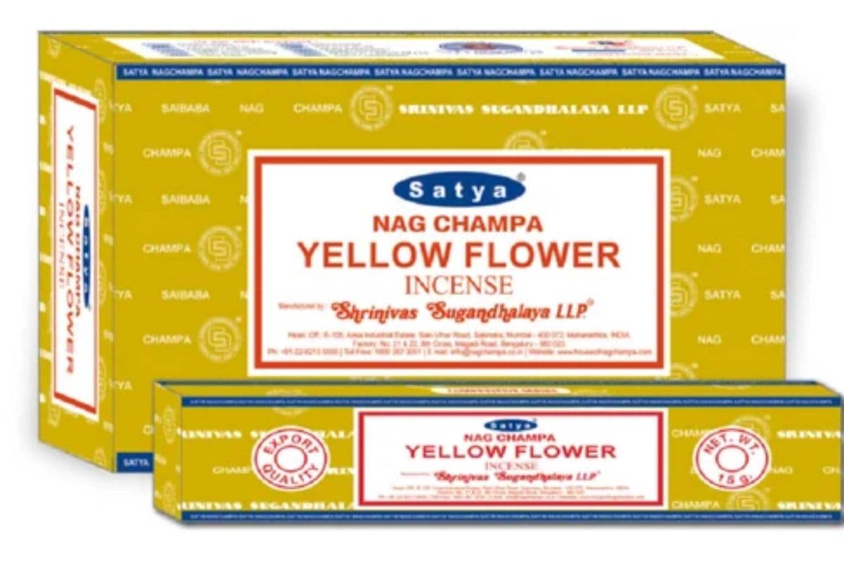 Incense Yellow Flower (15g)