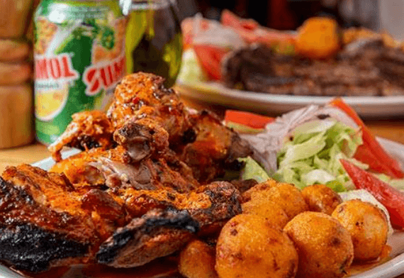Demi-poulet grillé / Half Grilled Chicken