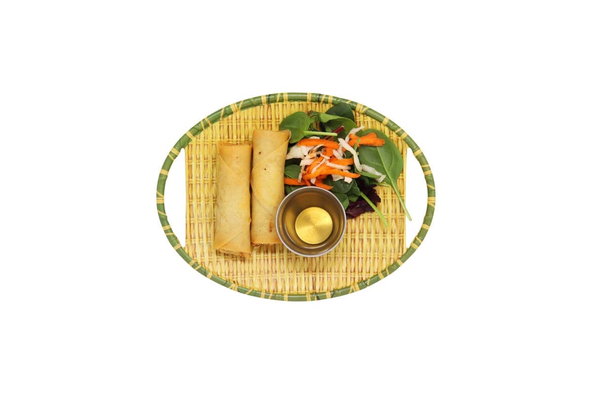 4. Rouleaux impériaux végétariens (deux morceaux)