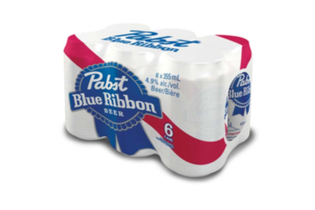 Pabst Blue Ribbon (6 x 355 ml Cans)
