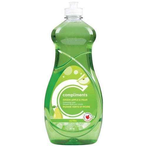 Compliments Ultra Dishwashing Liquid green 591ml