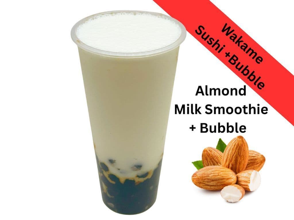 Almond Smoothie+Bubble