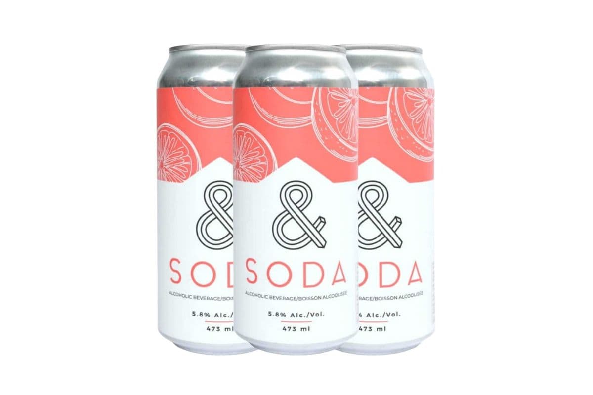 And Vodka Soda Grapefruit (4 Cans) (1 x 4x473ML)