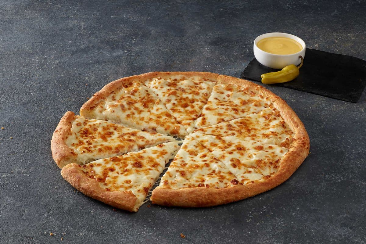 X- Large NY Style Extra Cheesy Alfredo Pizza (Vegetarian)