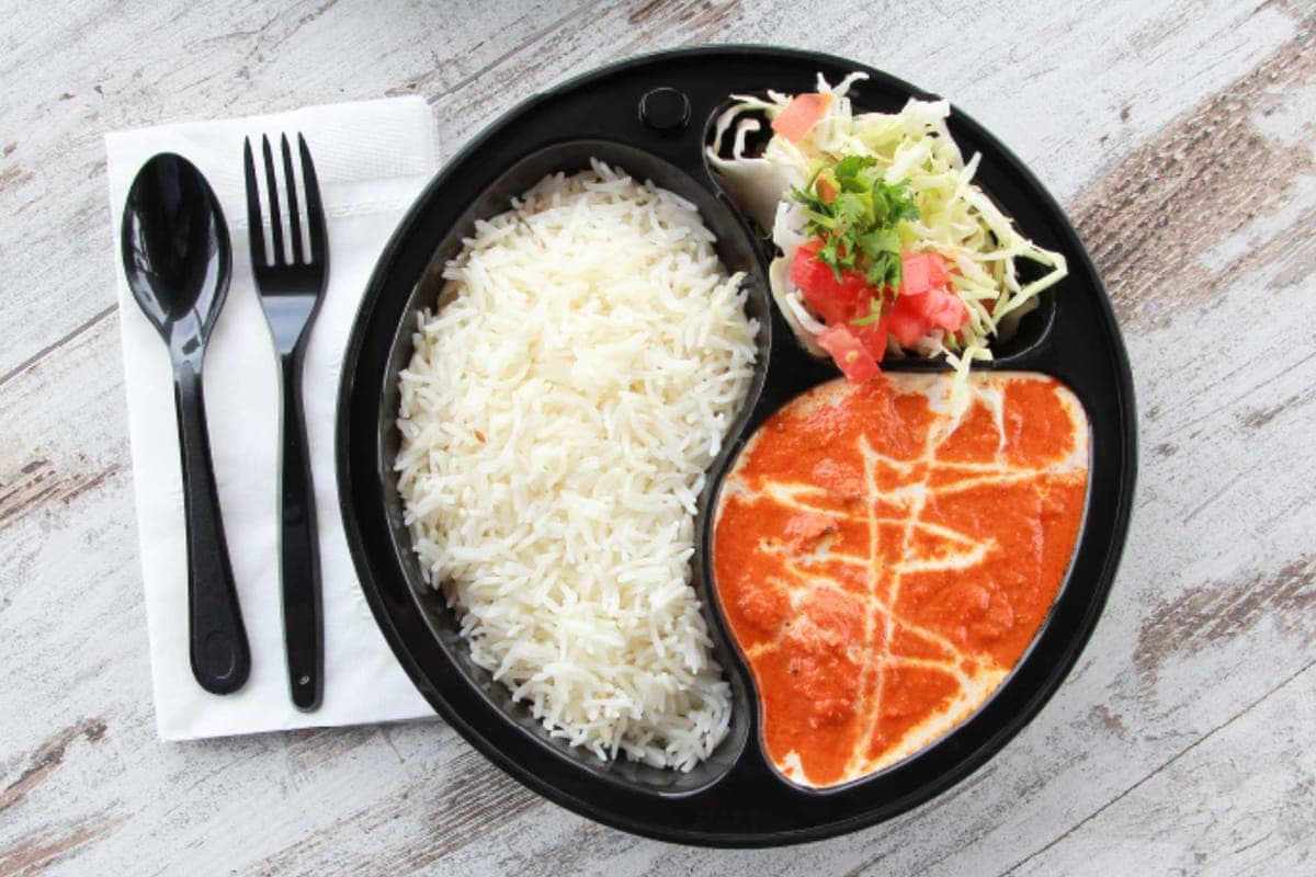 Butter Chicken Rice Bowl