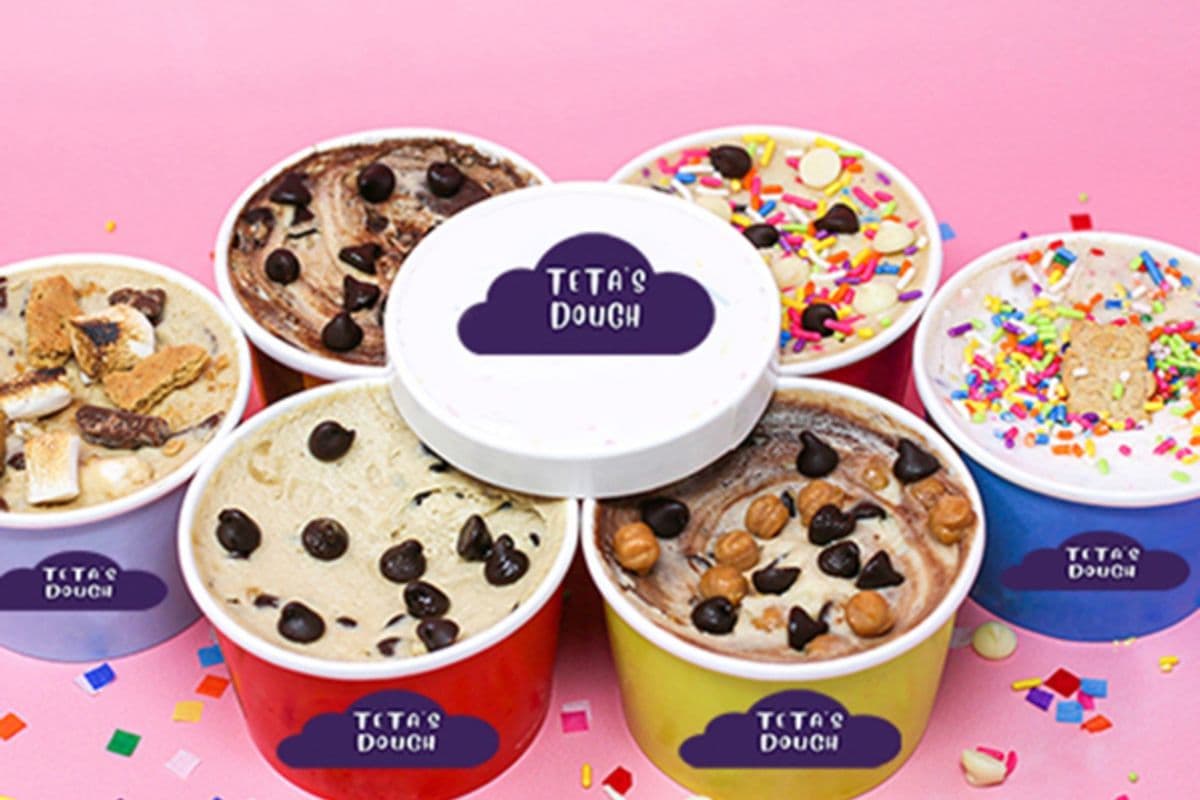 Build your Own Happy Birthday Edible Cookie Dough 6 Pack / Construisez votre propre paquet de 6 pâtes à biscuits comestibles Happy Birthday