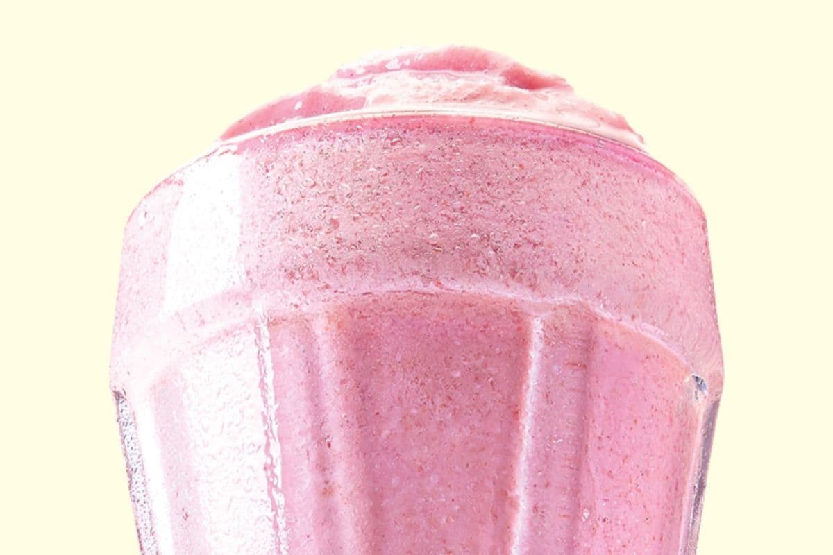 Smoothie Raspberry pina colada (270 Cal)