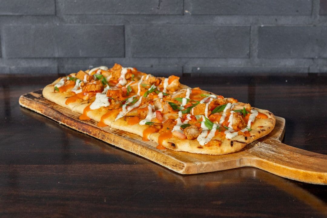 Buffalo Chicken Flatbread
