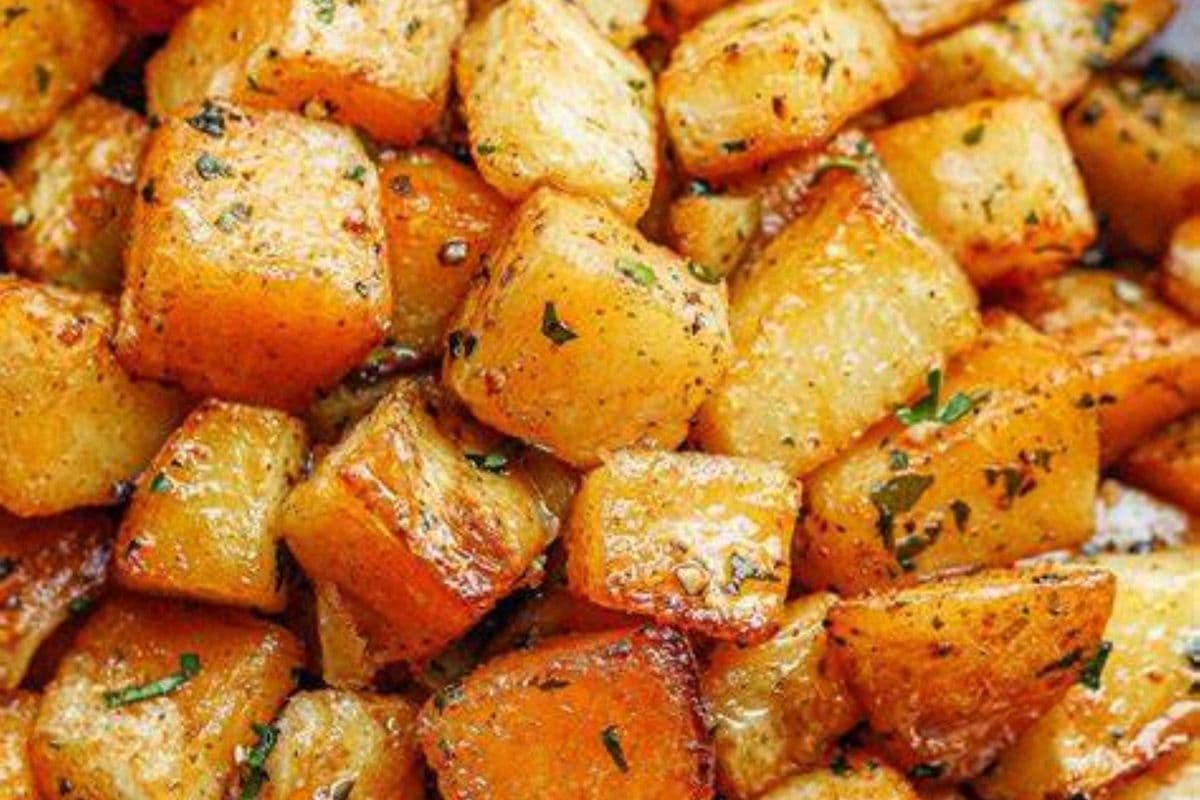Large Garlic potatoes