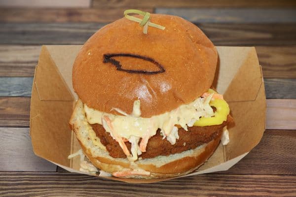 Jaws burger au poisson / Jaws Fish Burger