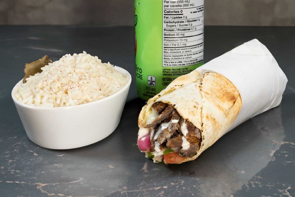 Beef Shawarma Combo