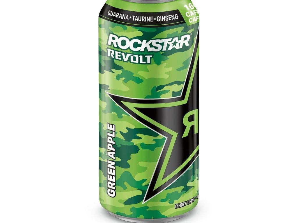 Rockstar Revolt Green Apple 473ml