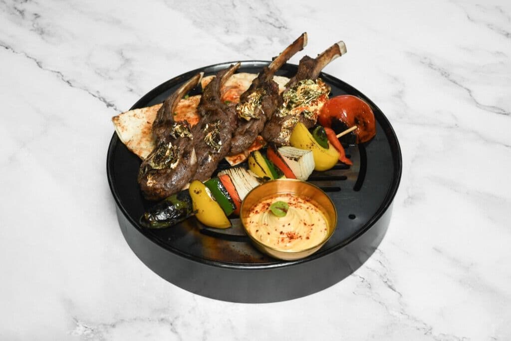 Gold Lamb Chops (Four pcs)