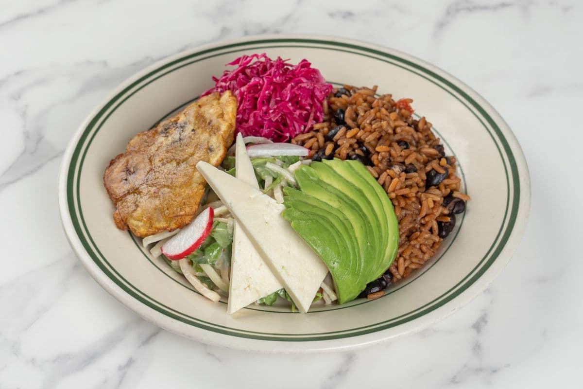 Vegetarian Plate (Achiote Grilled Tofu)