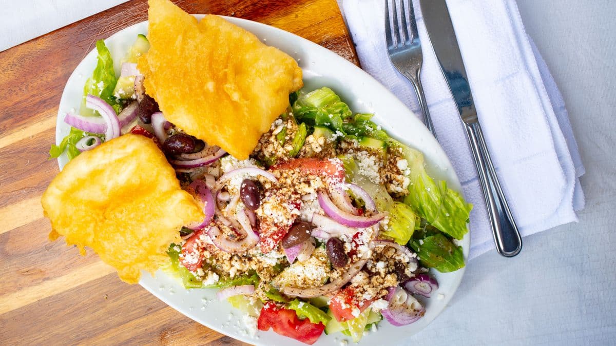 Halibut and Salad (5 Oz)