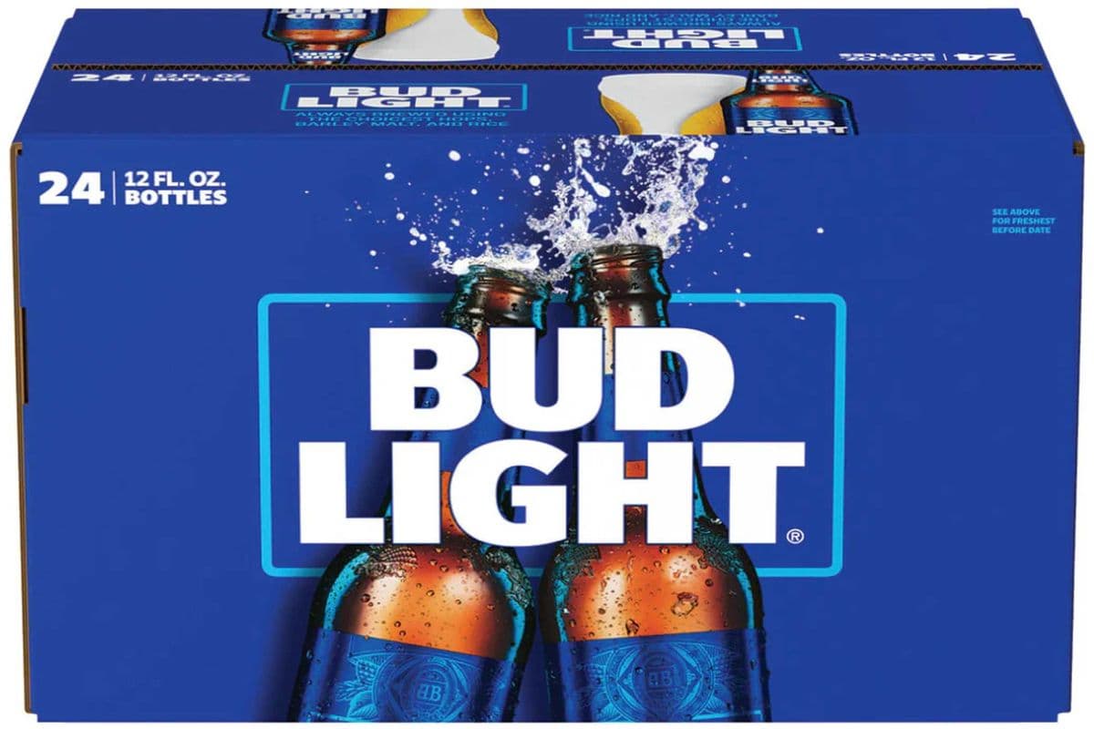 Bud Light Beer 24 Bottles (24 x 341ml)