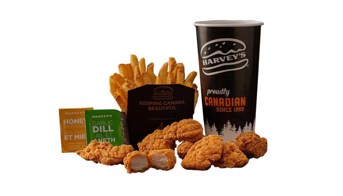 Trio croquettes de poulet (8) / Chicken Nuggets (8 pcs) Combo