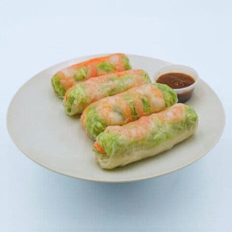 Vietnamese Shrimp Salad Rolls