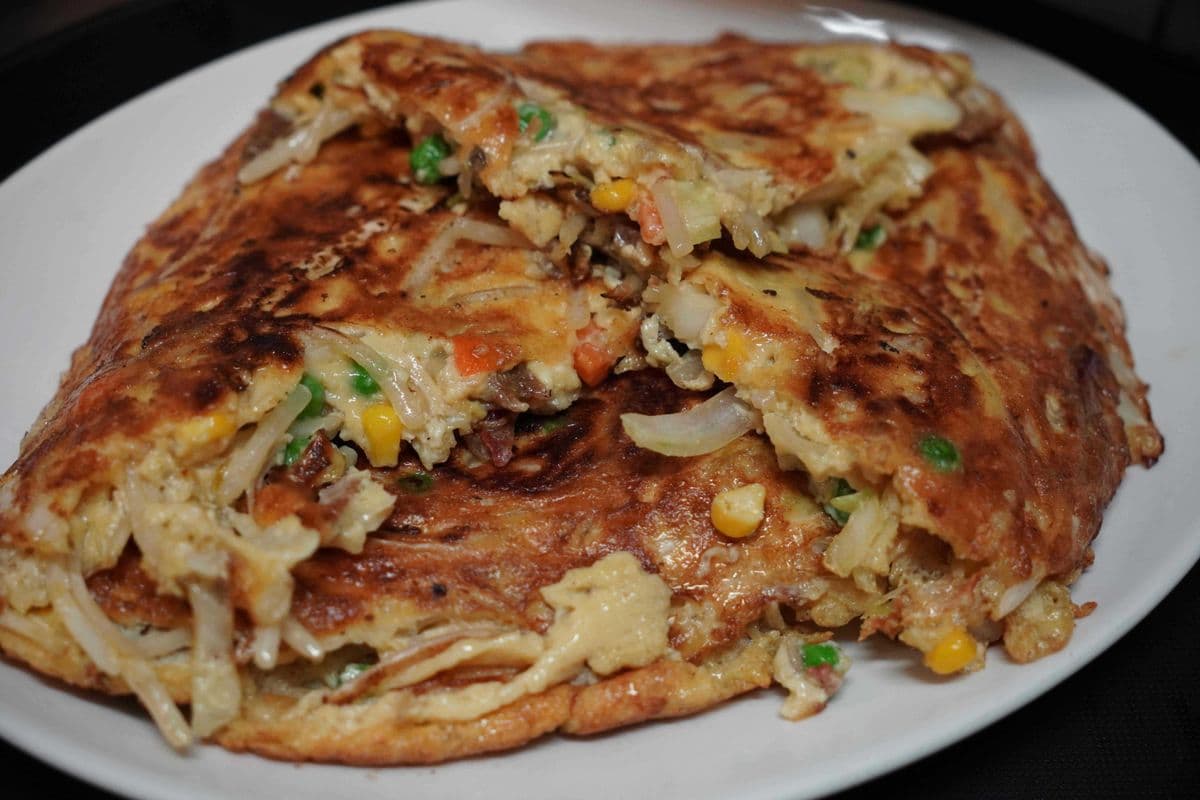 32. Beef Egg Foo Young 牛肉芙蓉