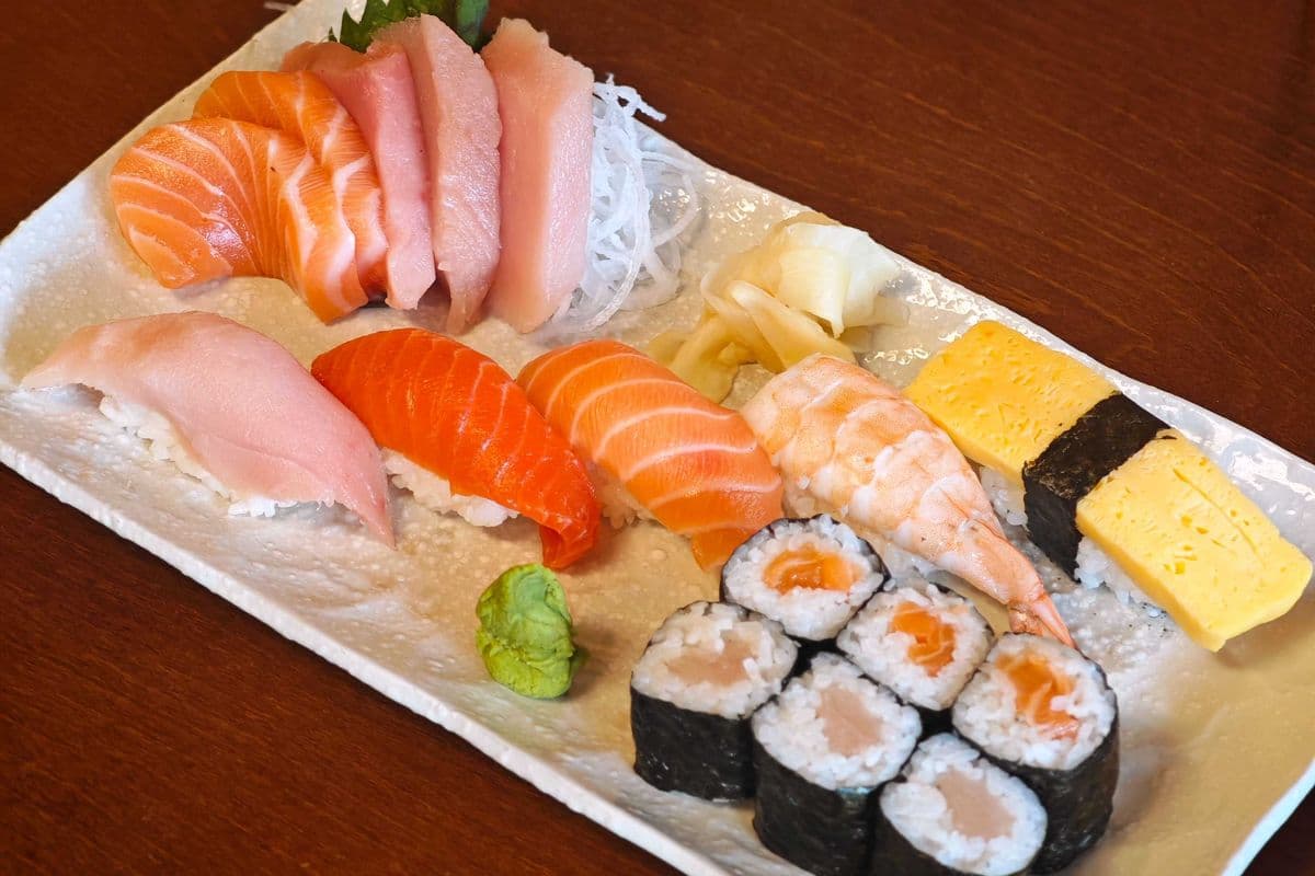 Sushi and Sashimi Combo
