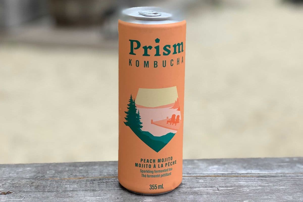 Prism Kombucha - Peach Mojito