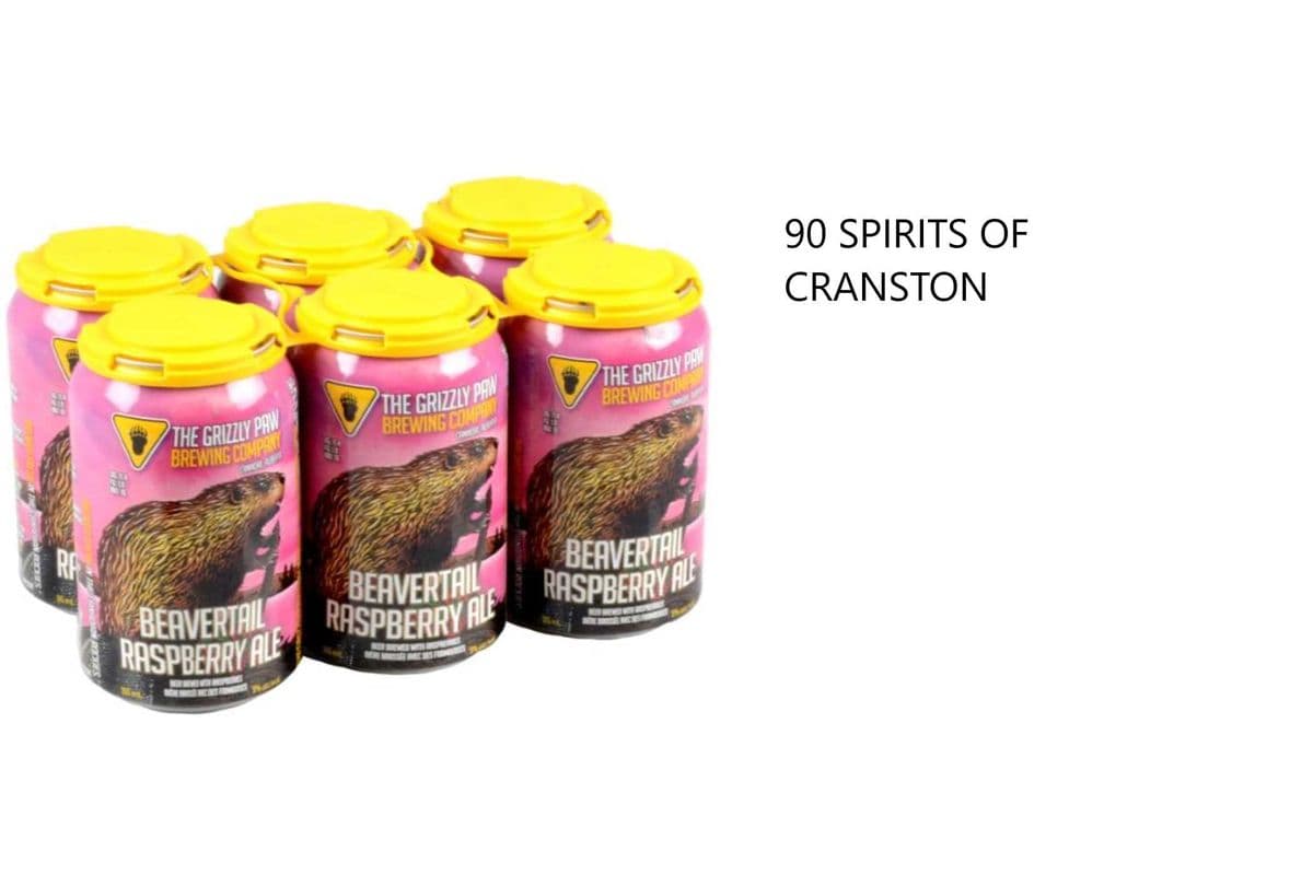 GRIZZLY PAW BEAVERTAIL RASPBERRY ALE 6 CANS (1 x 6x355ML)