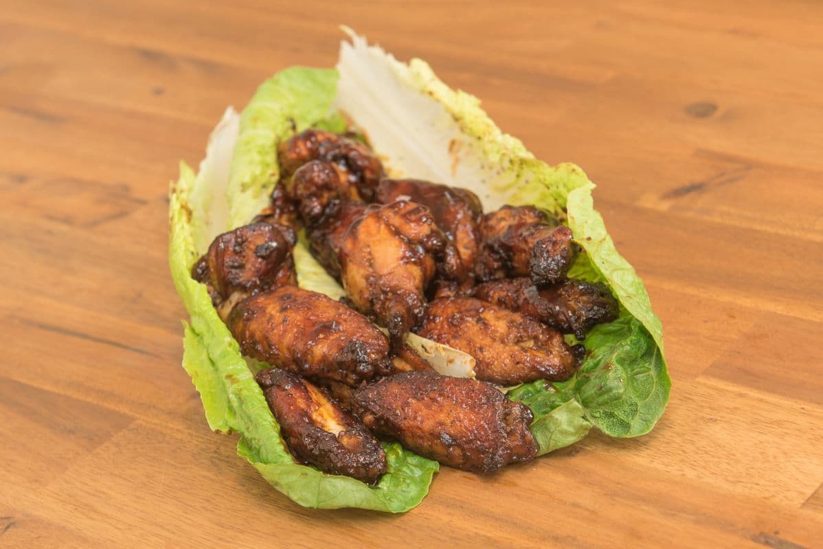 Honey Garlic Chicken Wings (6 pcs)