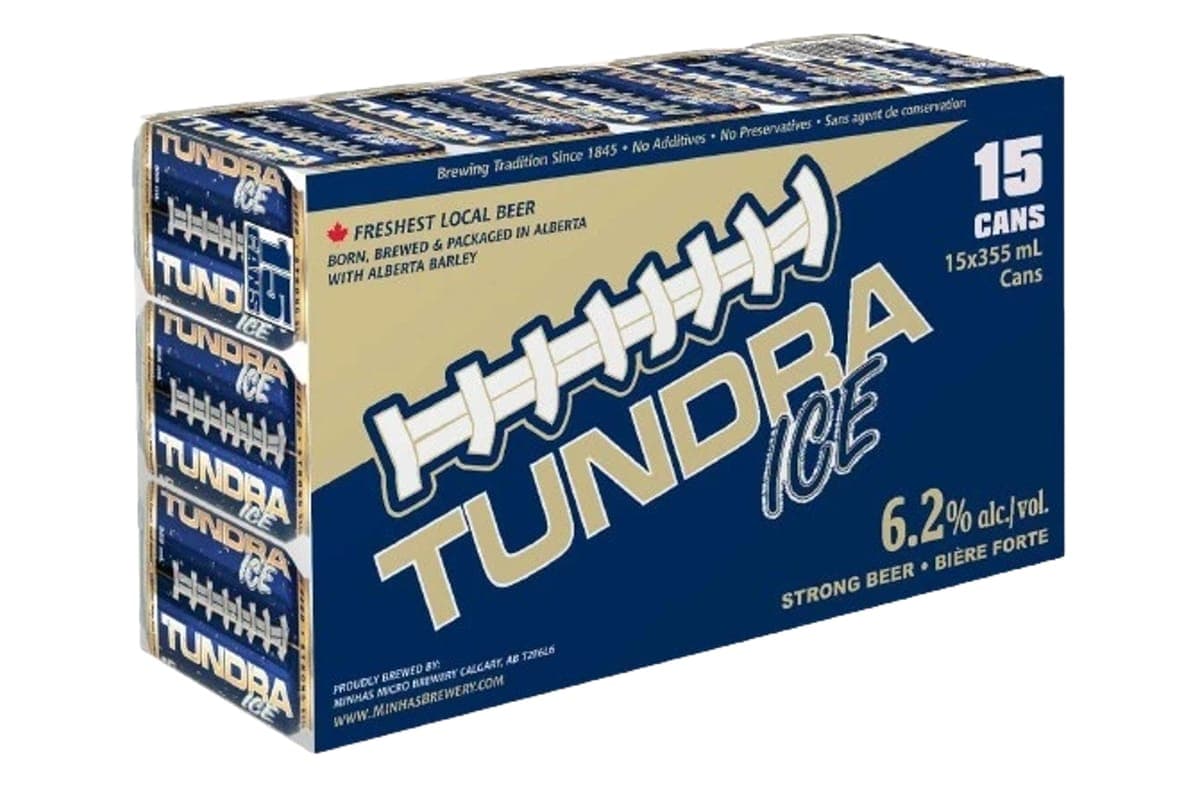 Tundra Ice Beer 355ml 15pk Can