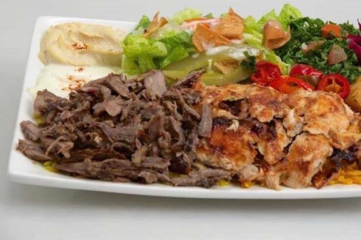 Assiette shawarma bœuf / Beef Shawarma Plate