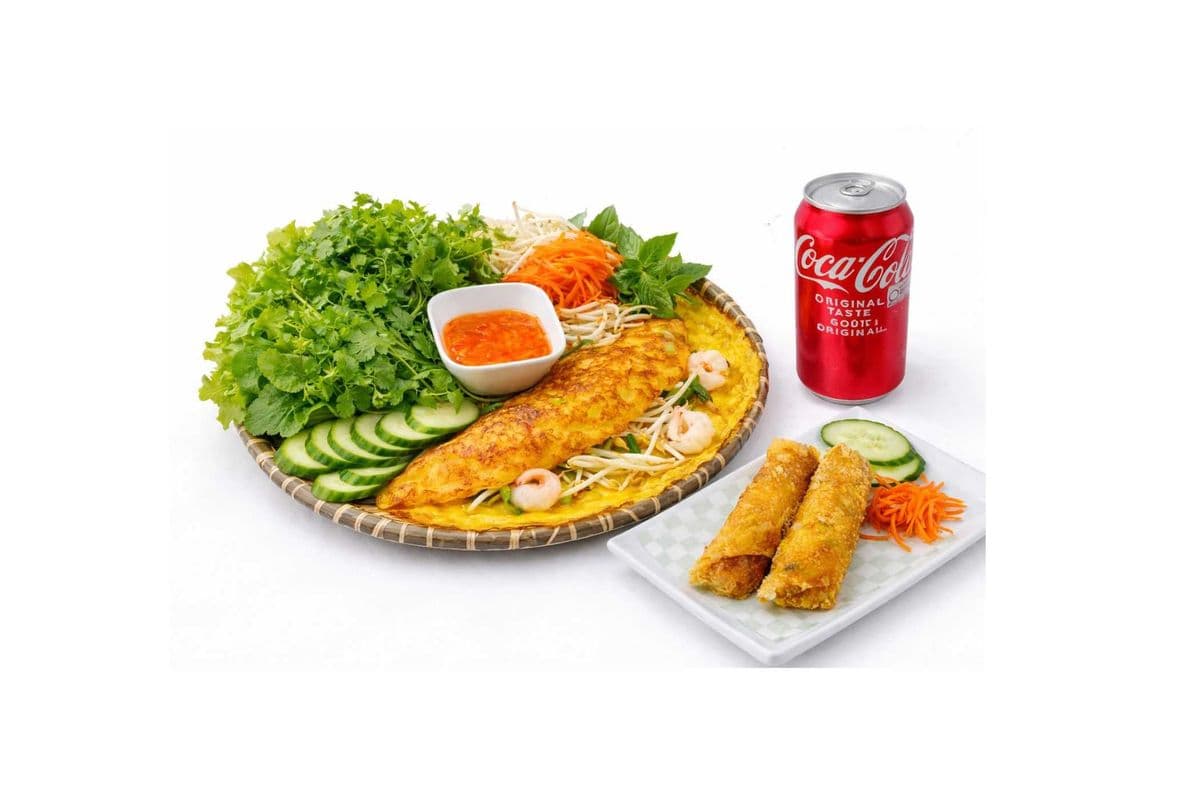 C13. Crispy Rice Pancake Combo | Bánh Xèo Combo