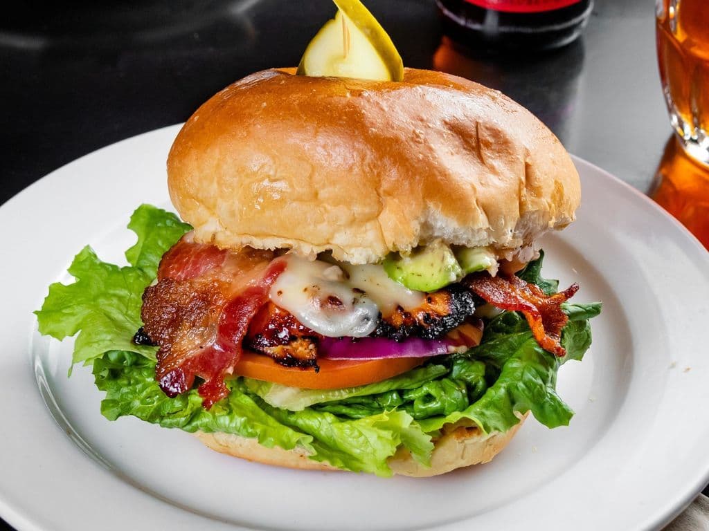 Sriracha Honey Chicken Burger