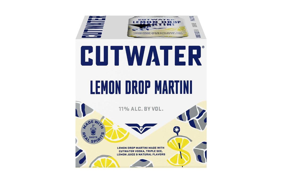 Cutwater Lemon Drop Martini-4PK (4 x 355ml)