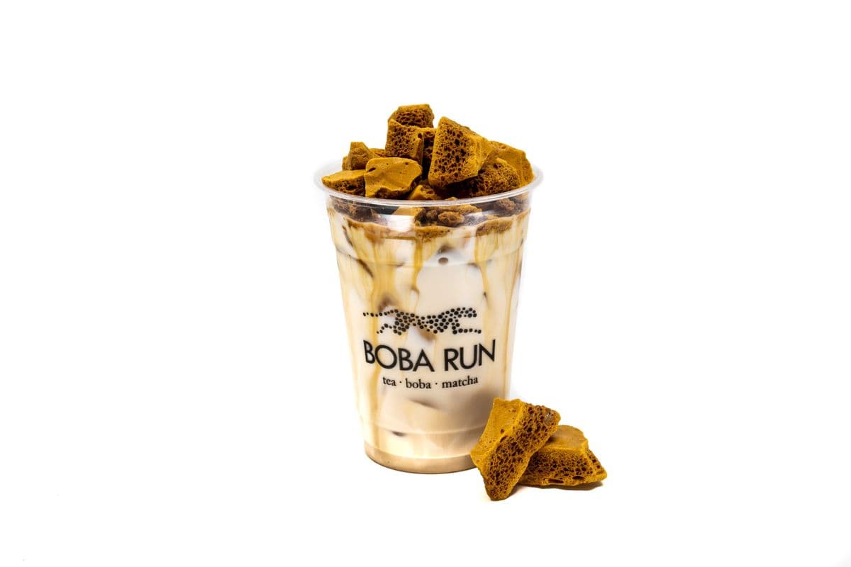 Honeycomb Dalgona Latte