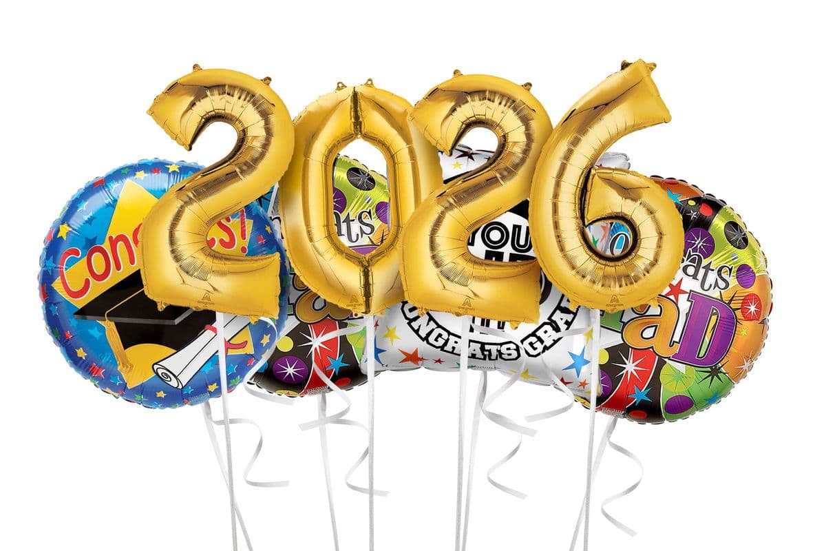 Graduation Year Balloon Bouquet