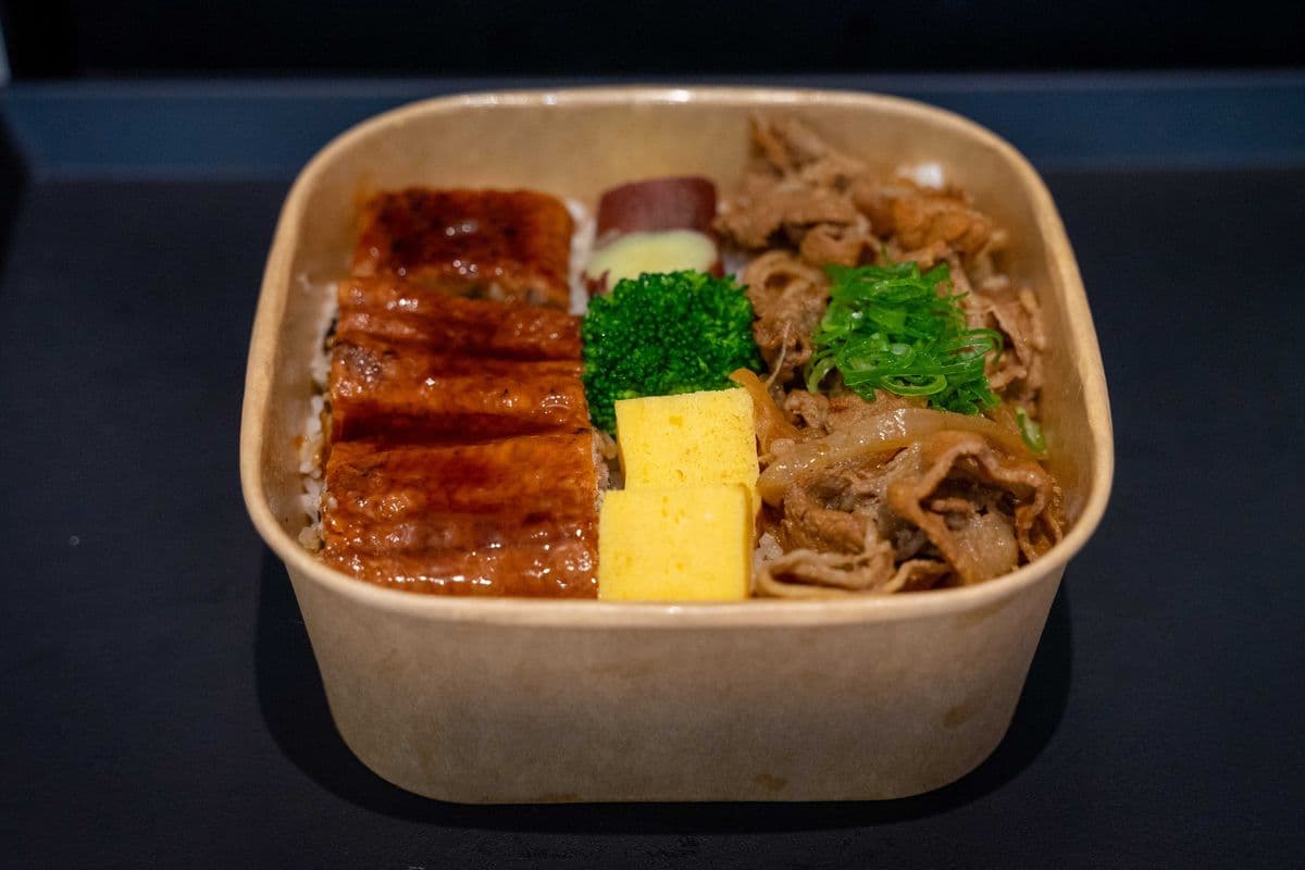 Unagi and Beef Don