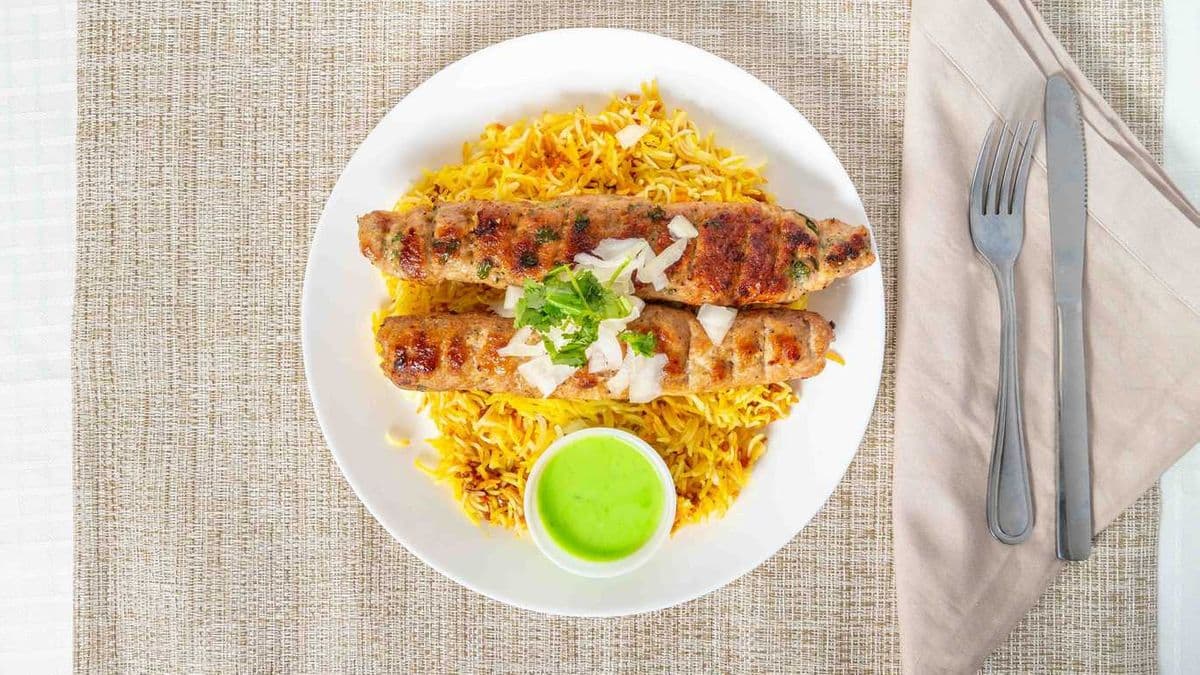Kabab Biryani