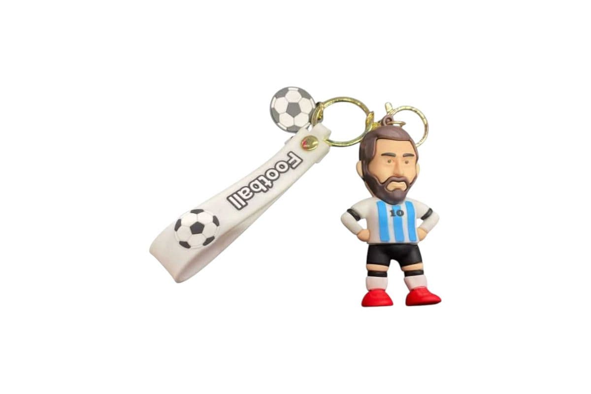 FOOTBALL MESSI KEYCHAIN