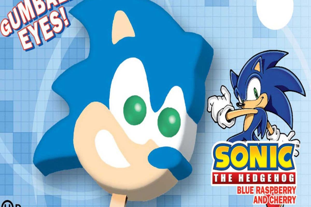 SONIC THE HEDGEHOG BLUE RASPBERRY & CHERRY 118ML