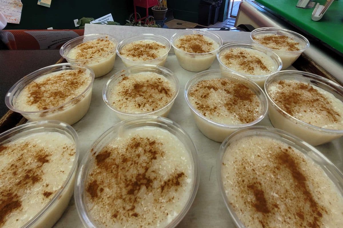 Rice pudding