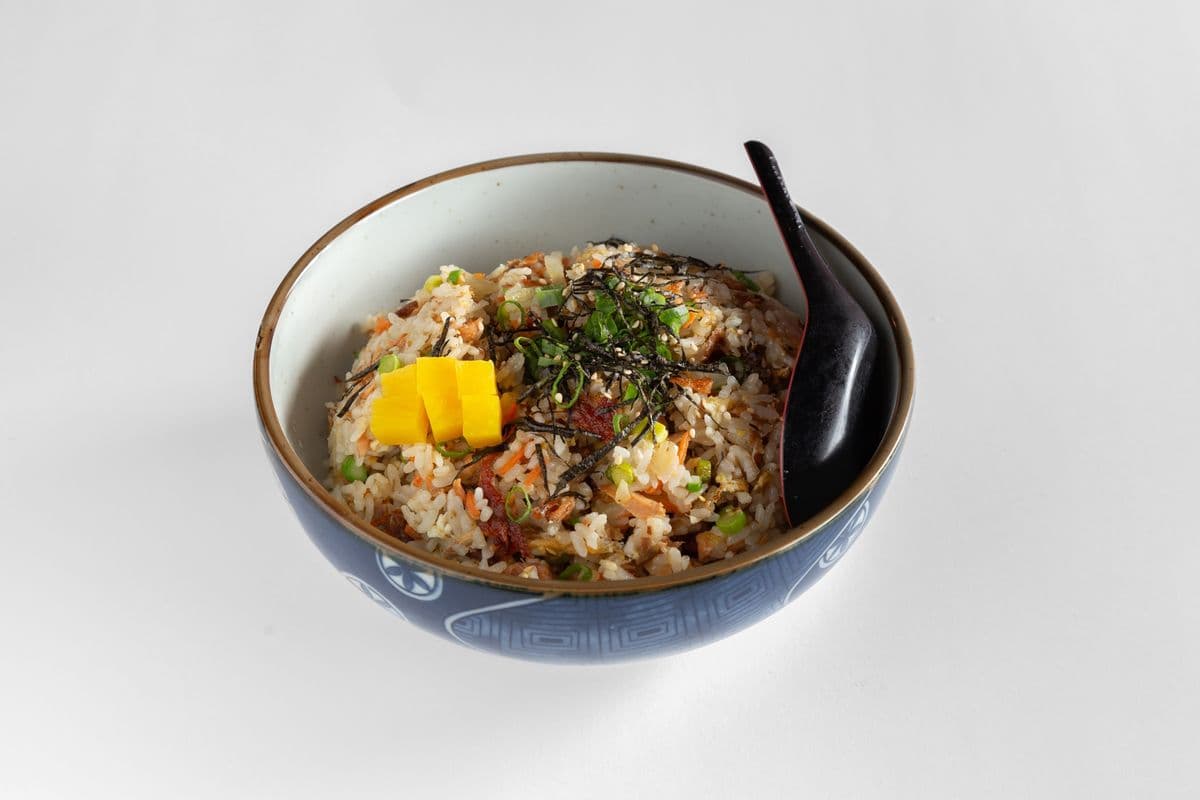 Chef's Special Salmon Fried Rice