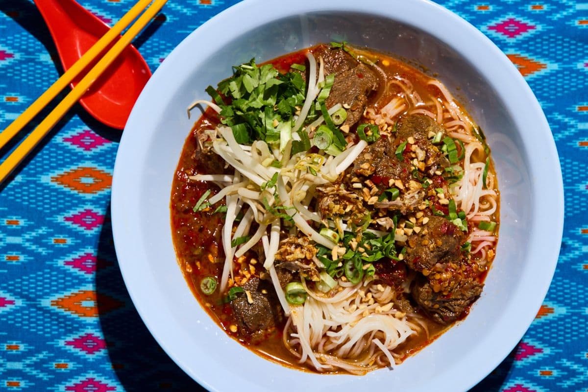 Chiang Mai Braised Beef Noodle Soup