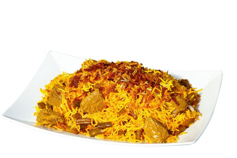 Loobia Polo (Vegetarian Option Available)