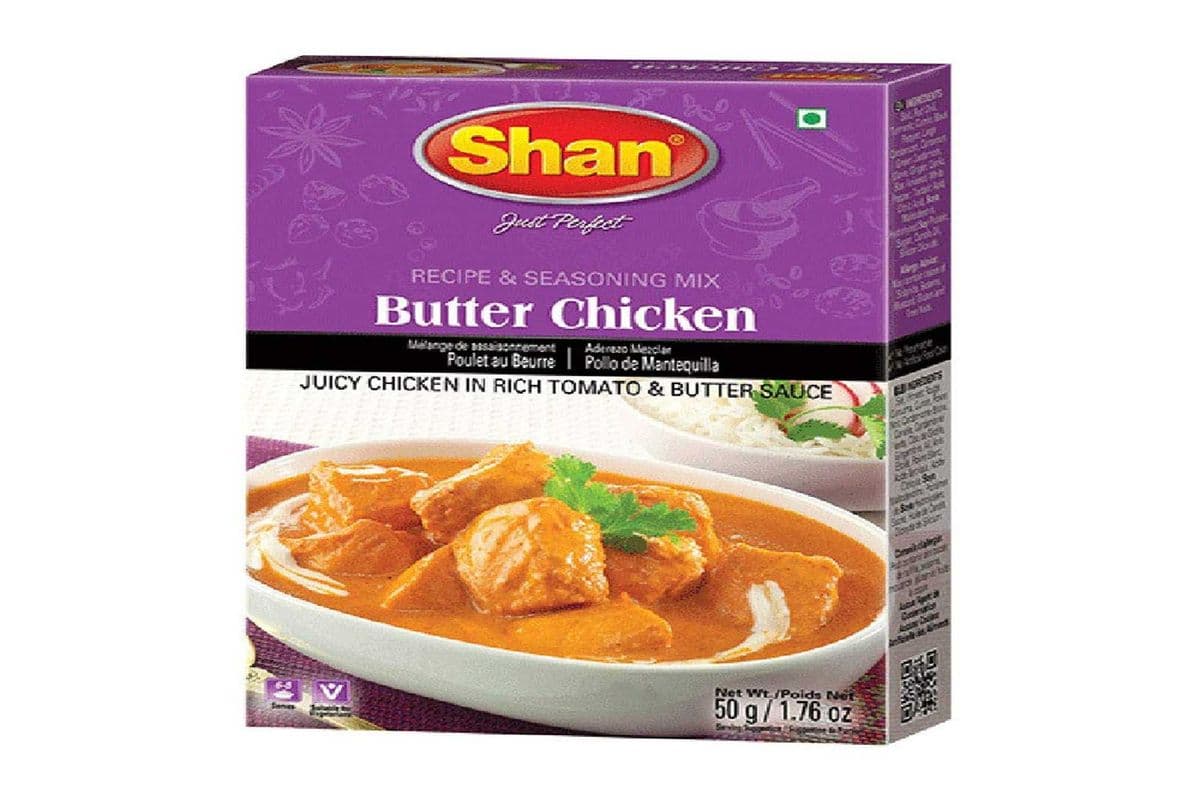 SHAN BUTTER CHICKEN SEASONING MIX (50G) (30 Cal)