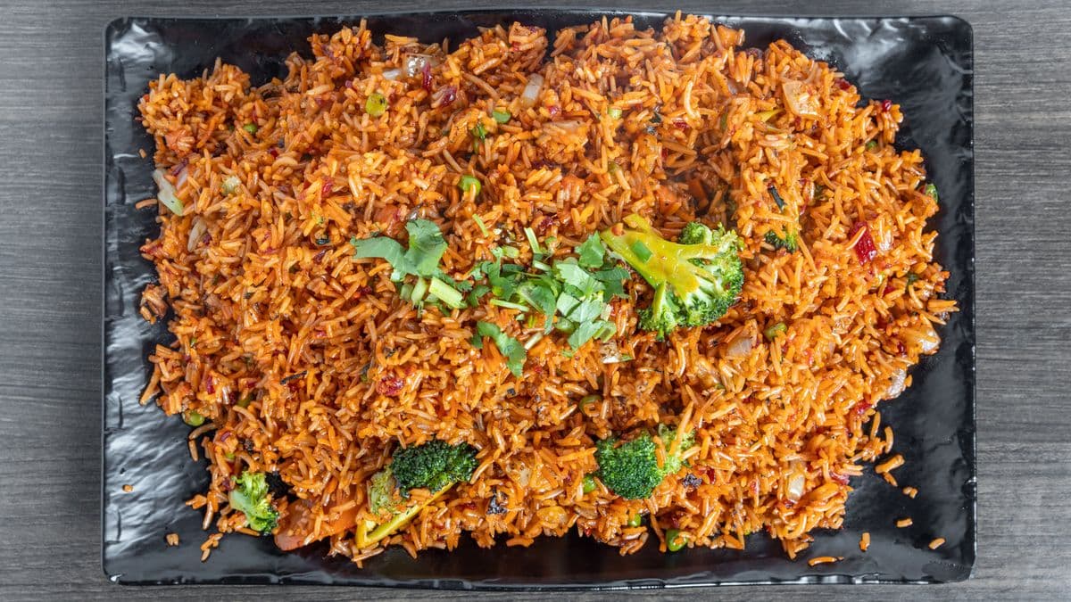 Szechuan Veggie Fried Rice
