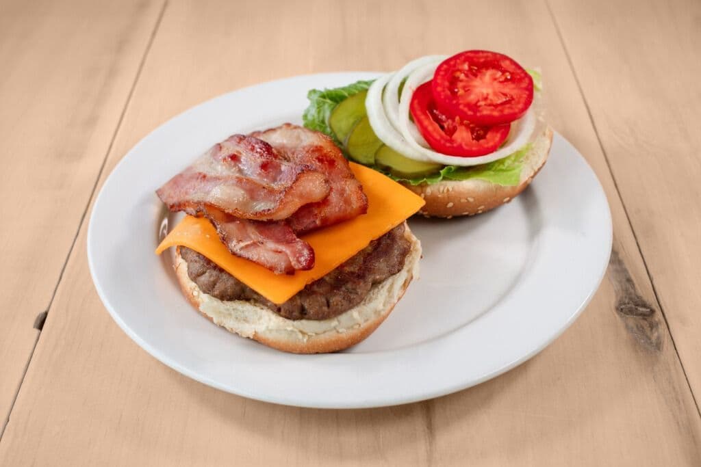 MAPLE BACON BURGER
