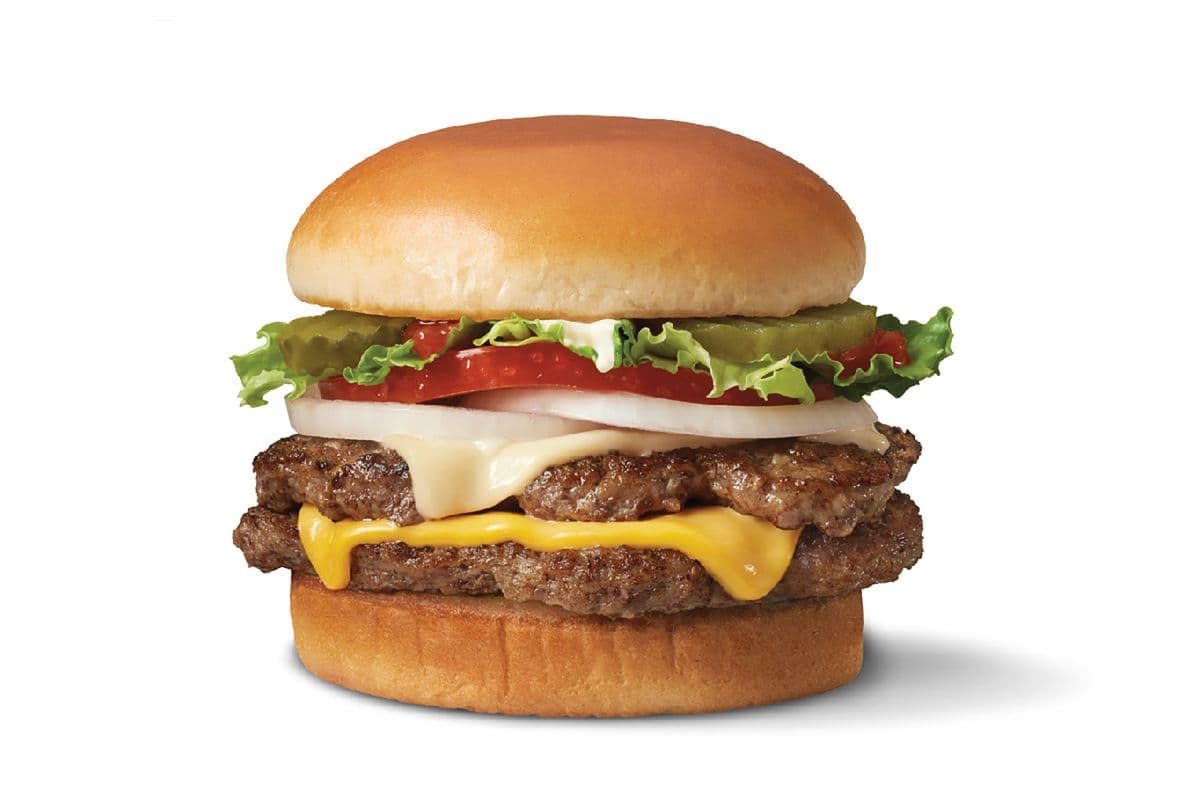 Two-Cheese Deluxe Signature Stackburger Double
