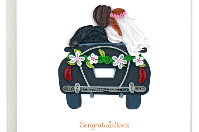 Just Married Card LV221